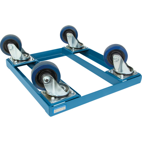 Chariots &agrave; angles droits, 18" la x 18" p x 7" h, Capacit&eacute; de 1200 lb Mukwa Safety Services