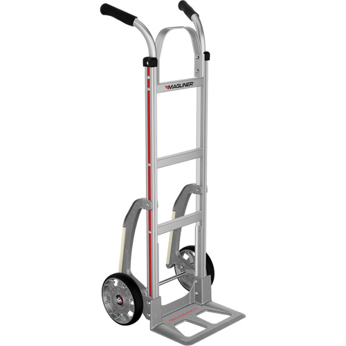 Knocked Down Hand Truck, Dual Handle, Aluminum, 48" Height, 500 lbs. Capacity Mukwa Safety Services