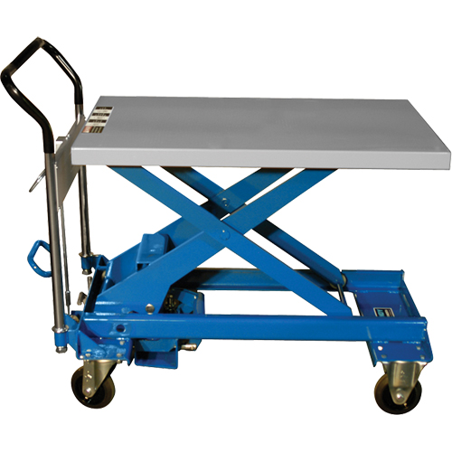Dandy Lift Scissor Lift Table, 39-2/5" L x 23-3/5" W, Steel, 1760 lbs. Capacity Mukwa Safety Services