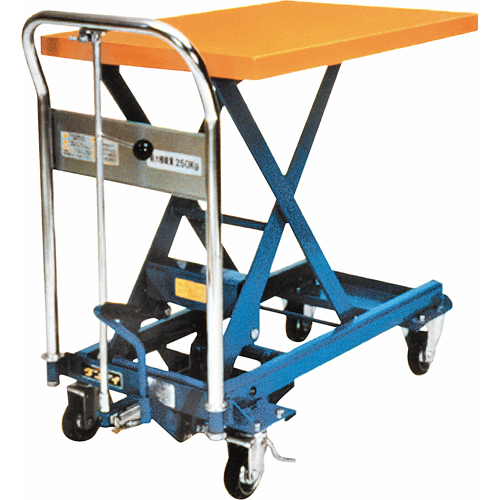 Dandy Lift Scissor Lift Table, 31-1/2" L x 19-7/10" W, Steel, 550 lbs. Capacity Mukwa Safety Services