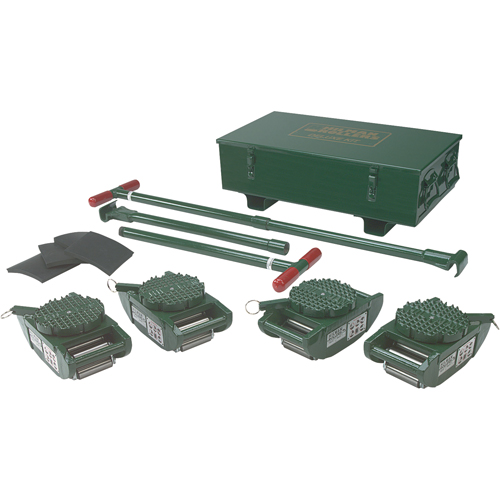 Ensemble de rouleaux pour machine, Capacit&eacute; 40 tonnes Mukwa Safety Services