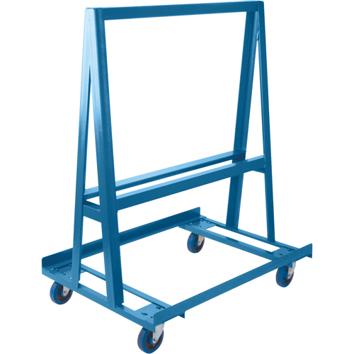A-Frame Sheet/Panel Truck, 42" x 30" x 55", 1200 lbs. Capacity Mukwa Safety Services