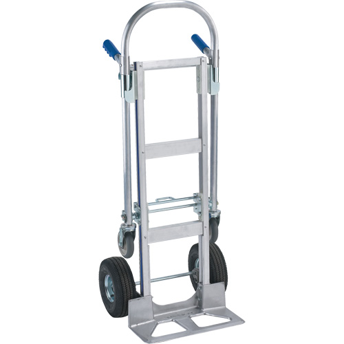 Diable convertible de s&eacute;rie Cobra Jr., Aluminium, Capacit&eacute; 1200 lb Mukwa Safety Services