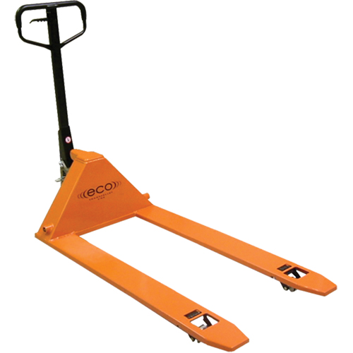 ECO "MO" Super Low Profile Pallet Truck, 44.1" L x 20.5" W, 2200 lbs. Cap. Mukwa Safety Services