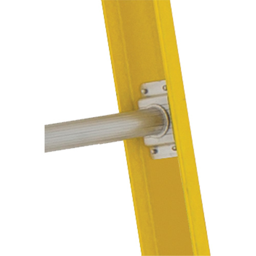 Single Section Straight Ladder - 6100 Series, 10', Fibreglass, 375 lbs., CSA Grade 1AA Mukwa Safety Services