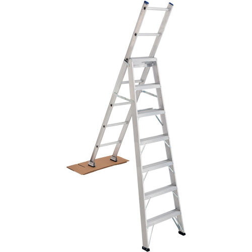 Escabeaux industriels Multi-Way de s&eacute;rie 2700, 7', Aluminium, Capacit&eacute; de 250 lb, ANSI 1, CSA 1 Mukwa Safety Services
