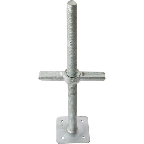 Accessoires pour &eacute;chafaudage - V&eacute;rin ajustable , V&eacute;rin ajustable, 24" la x 24" h Mukwa Safety Services