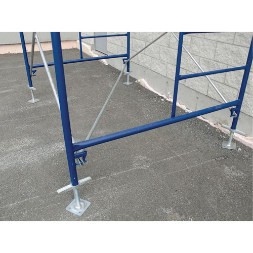 Accessoires pour &eacute;chafaudage - V&eacute;rin ajustable , V&eacute;rin ajustable, 24" la x 24" h Mukwa Safety Services