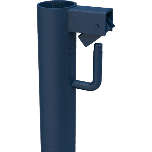 Accessoires pour &eacute;chafaudage - Poteau de garde-corps a/support, Poteau de garde-corps, 6" la x 56" h Mukwa Safety Services