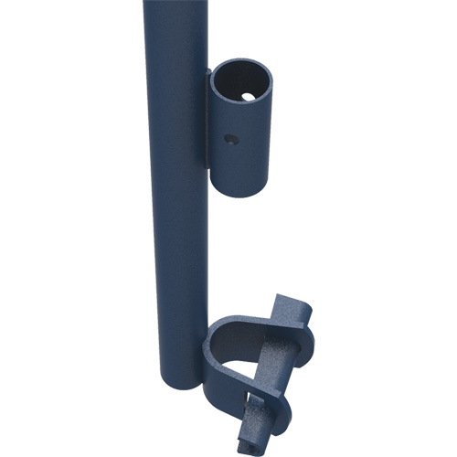 Accessoires pour &eacute;chafaudage - Poteau de garde-corps a/support, Poteau de garde-corps, 6" la x 56" h Mukwa Safety Services