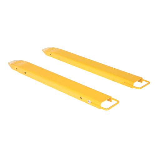 Fork Extensions, 48" L x 7-3/8" W, For Fork Width of 5" Mukwa Safety Services