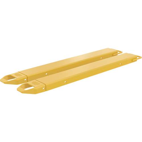 Fork Extensions, 54" L x 7" W, For Fork Width of 6" Mukwa Safety Services