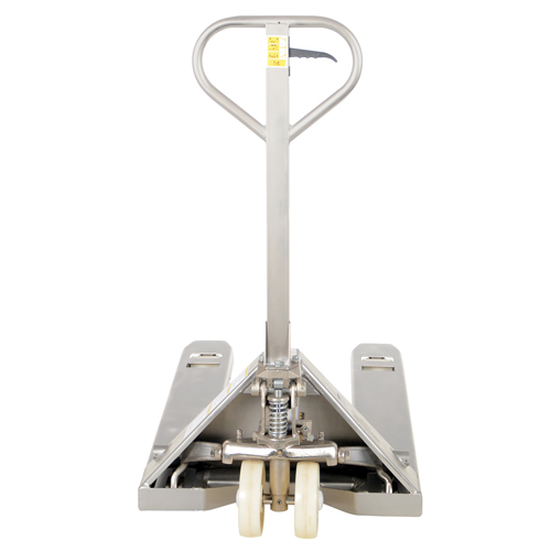Transpalette, Acier inoxydable, 48" lo x 27" la, Capacit&eacute; 5500 lb Mukwa Safety Services