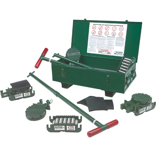 Ensembles de rouleaux pour machine s&eacute;rie ERS, Capacit&eacute; 40 tonnes Mukwa Safety Services