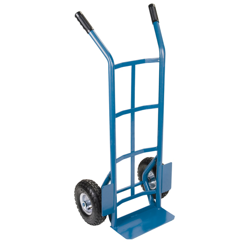 Diable robuste, Prise Double, Acier, Hauteur de 46", Capacit&eacute; 800 lb Mukwa Safety Services