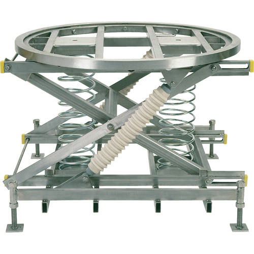 Plateformes de levage manuelles Pallet Pal, 43-5/8" lo x 43-5/8" la, Capacit&eacute; 4500 lb Mukwa Safety Services