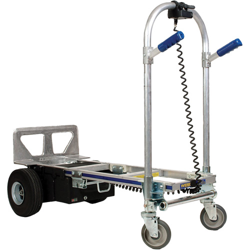 Diable convertible de s&eacute;rie CobraPRO Jr., Aluminium, Capacit&eacute; 1200 lb Mukwa Safety Services