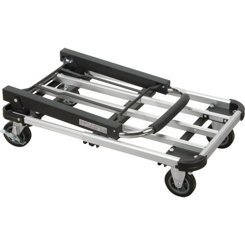Chariots &agrave; plateforme pliants, Aluminium, 300 lb, 28" lo x 16" la, Hauteur 32" Mukwa Safety Services
