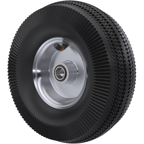 Roue pneumatique, 10" (254 mm), Capacit&eacute; de 350 lb (159 kg) Mukwa Safety Services