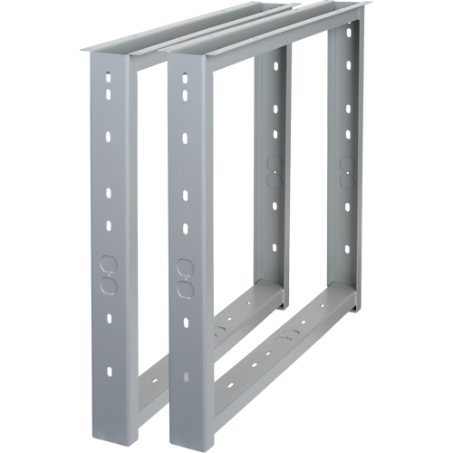Workbench - Legs, Steel, 22" D x 32" H, Pair Mukwa Safety Services