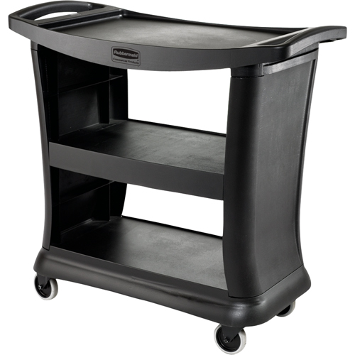 Executive Service Cart, 3 Tiers, 20" x 38" x 39", 300 lbs. Capacity Mukwa Safety Services