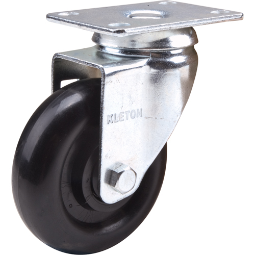 Roulette, Pivotant, 4" (101,6 mm), Polyol&eacute;fine, 250 lb (113 kg) Mukwa Safety Services