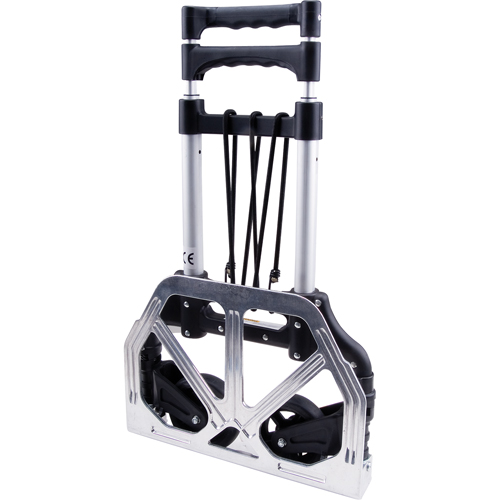 Folding Hand Truck, Aluminum, 175 lbs. Capacity Mukwa Safety Services