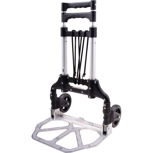 Folding Hand Truck, Aluminum, 175 lbs. Capacity Mukwa Safety Services
