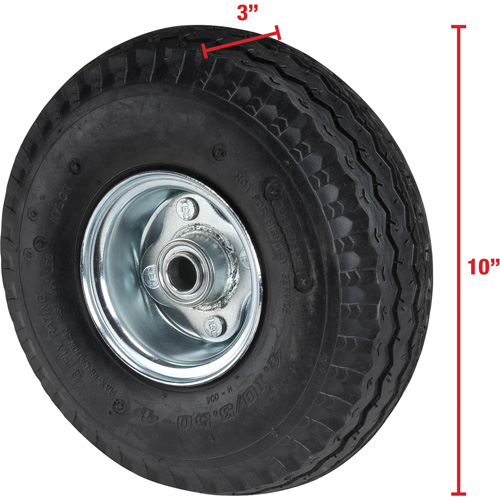 Hand Truck Replacement Wheel Mukwa Safety Services