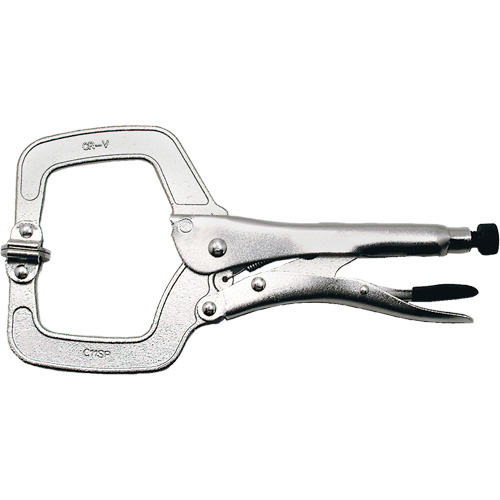 Pince en C &agrave; verrouillage ultra-robuste avec patin pivotant, Capacit&eacute; de 11" (279 mm) Mukwa Safety Services