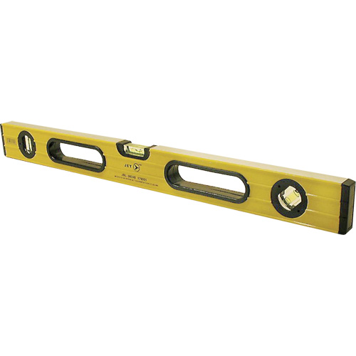 Level, Box, 48" L, Aluminum, 3, Non-Magnetic Mukwa Safety Services
