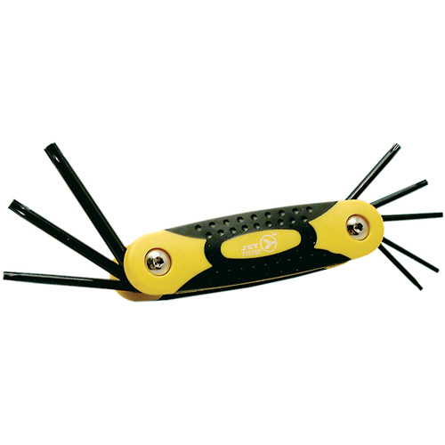 Jeu de cl&eacute;s pliables, 8 mcx, Torx Mukwa Safety Services