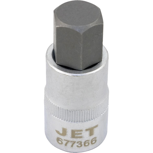 Douille &agrave; embout, Hexagonale, 12 mm x 2" lo, Prise 1/2" Mukwa Safety Services