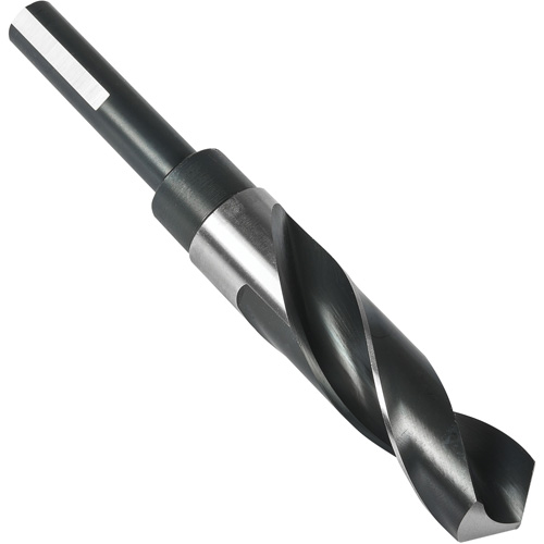 1/2" Reduced 3-Flat Shank Drill Bit, 33/64", High Speed Steel, 3" Flute, 118° Point Mukwa Safety Services