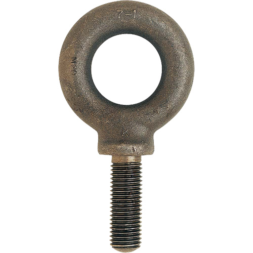 Metric Eyebolt, 27 mm Dia., 35 mm L, 1628 lbs. (0.814 tons) Capacity Mukwa Safety Services