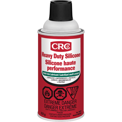 Lubrifiant Heavy Duty Silicone, Canette a&eacute;rosol Mukwa Safety Services