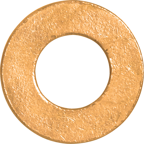 SAE Flat Washer, 5/8", Yellow Zinc Mukwa Safety Services
