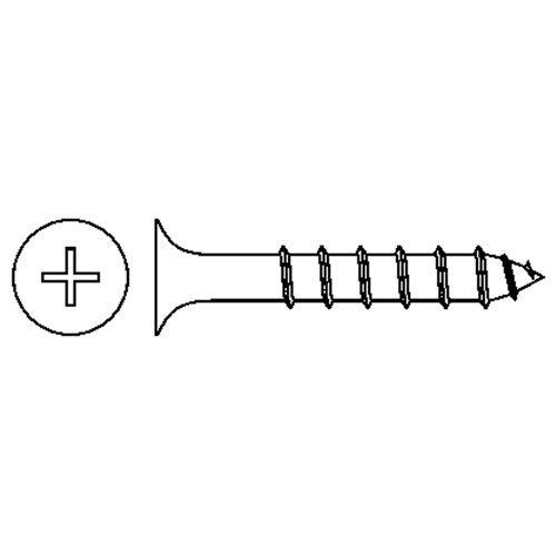Drywall Screws, #6 x 2" L, Black Oxide Mukwa Safety Services