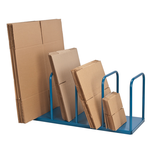 Support &agrave; niveau pour boîtes de carton Mukwa Safety Services