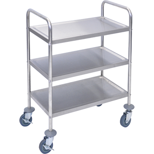 Chariot &agrave; tablettes, 3 Tiers, 16" la x 35" h x 26" p, Capacit&eacute; 200 lb Mukwa Safety Services