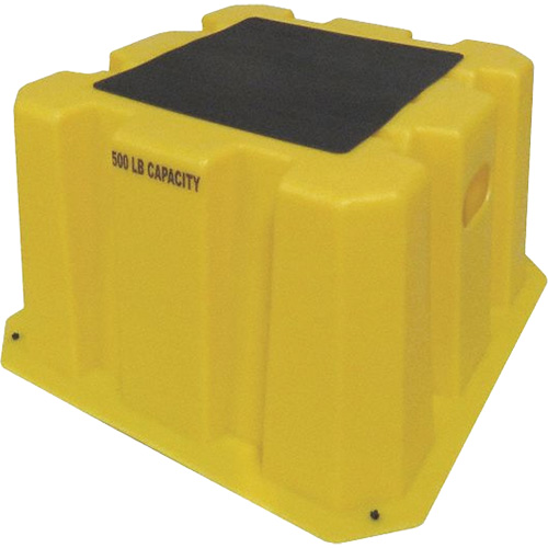 Escabeaux emboîtables industriels, 25" x 25" x Hauteur 14-3/4" Mukwa Safety Services