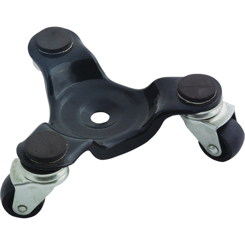 Leg Dolly, 200 lbs. Capacity, Steel Frame, 2.45" H Mukwa Safety Services