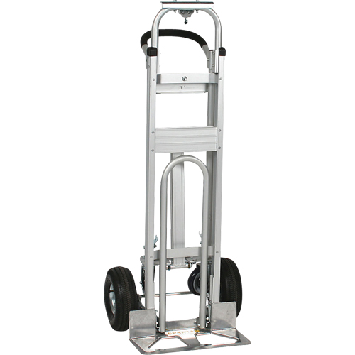 Three-Position Spartan III Convertible Hand Truck, Aluminum, 750 lbs. Capacity Mukwa Safety Services