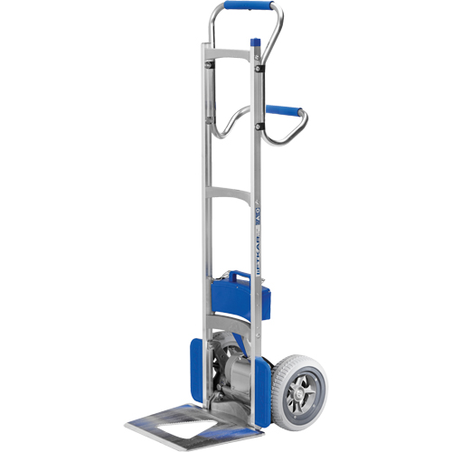 Liftkar&reg; Aluminum Stair Climbing Hand Truck, Aluminum Frame, 17-1/2" W x 59" H, 300 lbs. Capacity Mukwa Safety Services