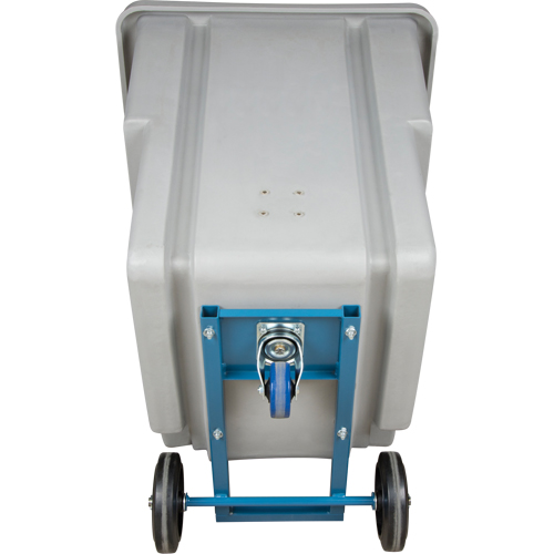 Tilt Truck, Polyethylene, 0.625 cu. yd., 500 lbs. Load Capacity Mukwa Safety Services