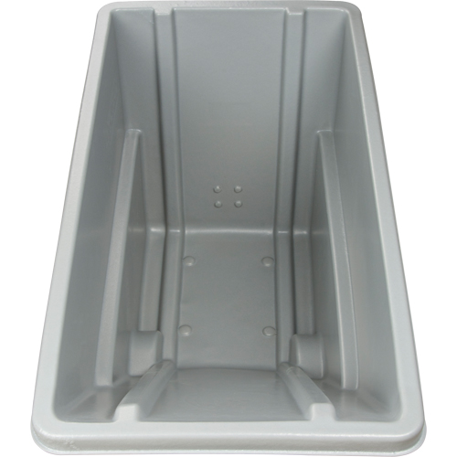 Tilt Truck, Polyethylene, 0.625 cu. yd., 500 lbs. Load Capacity Mukwa Safety Services