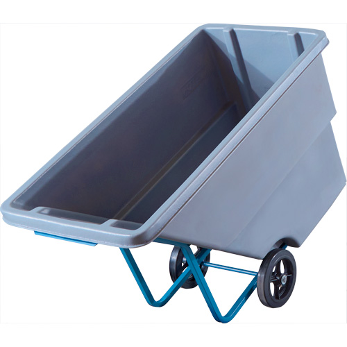 Tilt Truck, Polyethylene, 0.625 cu. yd., 850 lbs. Load Capacity Mukwa Safety Services