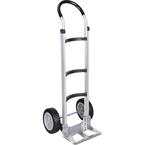 Knocked Down Hand Truck, Continuous Handle, Aluminum, 49-5/8" Height, 500 lbs. Capacity Mukwa Safety Services