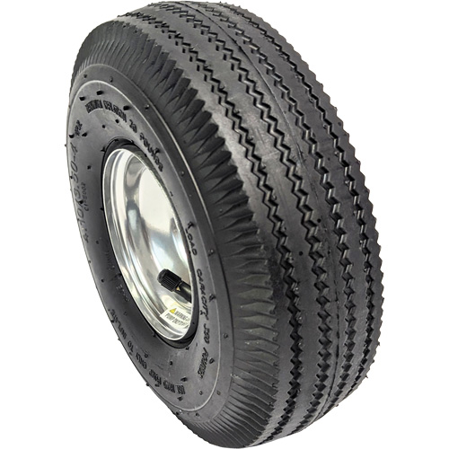 Roue pneumatique de rechange pour diable, 10" (254 mm), Capacit&eacute; de 350 lb Mukwa Safety Services