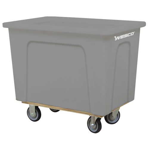 Box Truck, Polyethylene, 38" L x 28" W x 35" H, 15 cu. ft. Volume, 550 lbs. Capacity Mukwa Safety Services